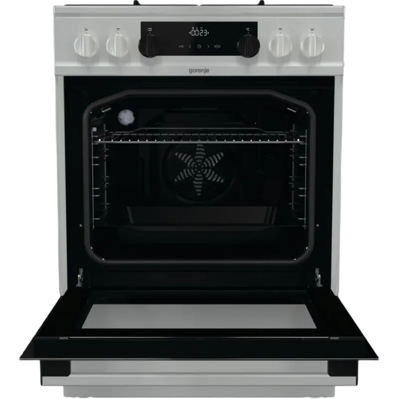 Комбинированная плита Gorenje KS635X Нержавеющая сталь