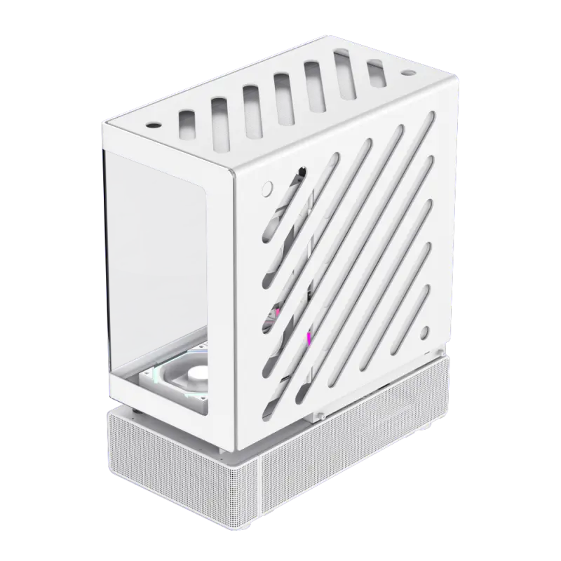 Carcasă PC Gamemax N80 WH Midi-Tower Alb