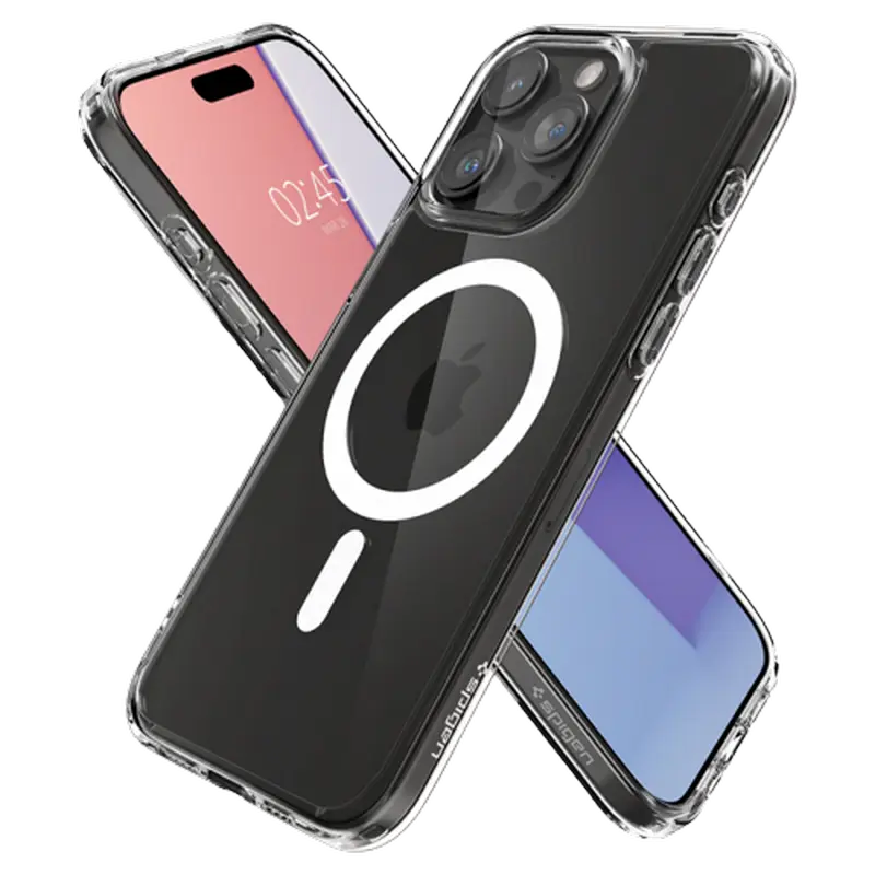 Чехол Spigen Apple iPhone 15 Pro Max Ultra Hybrid Magsafe Ultra Hybrid Mag Magsafe Прозрачный