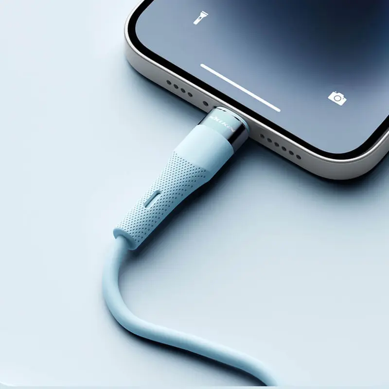 Cablu de încărcare Nillkin Type-C to Lightning Cable, Flowspeed Albastru
