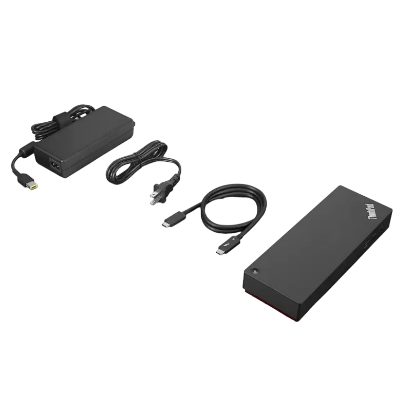 Док-станция Lenovo Thinkpad Thunderbolt 4 Dock Черный