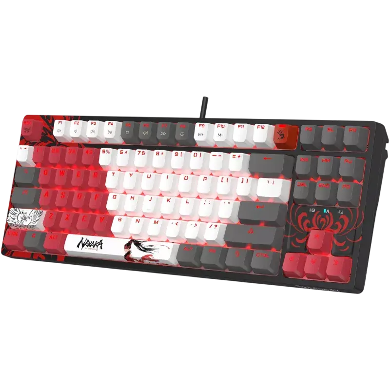 Клавиатура Bloody S87 Механический Черный