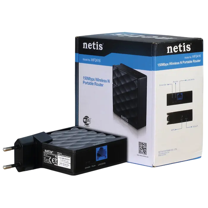 Беспроводной маршрутизатор Netis WF2416 Черный