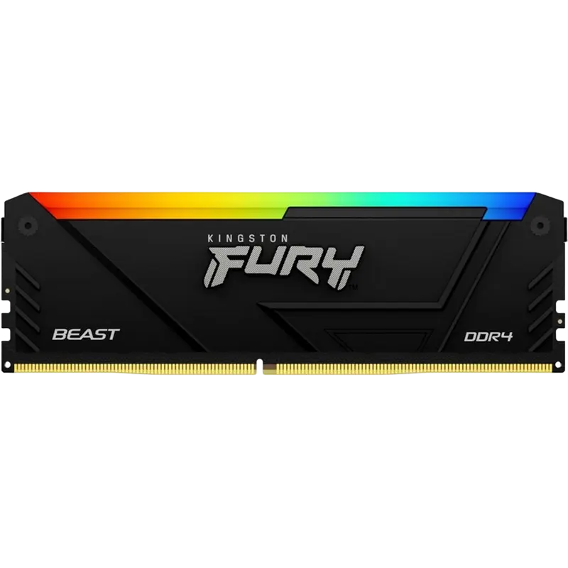 Memorie RAM Kingston FURY Beast RGB FURY Beast RGB 16GB Negru