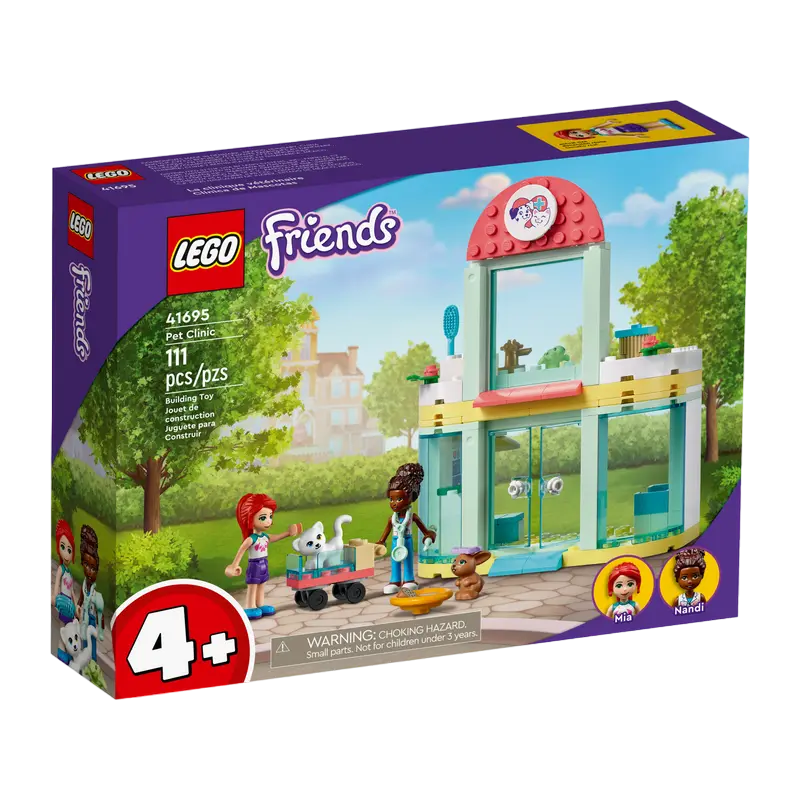 Constructor LEGO Pet Clinic Multicolor