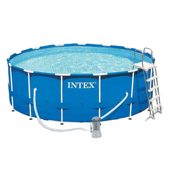 Каркасный бассейн Intex Metal Frame Синий