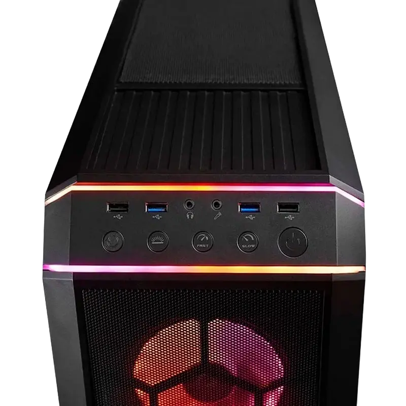 Carcasă PC Chieftec GP-03B-UC-OP Midi-Tower Negru