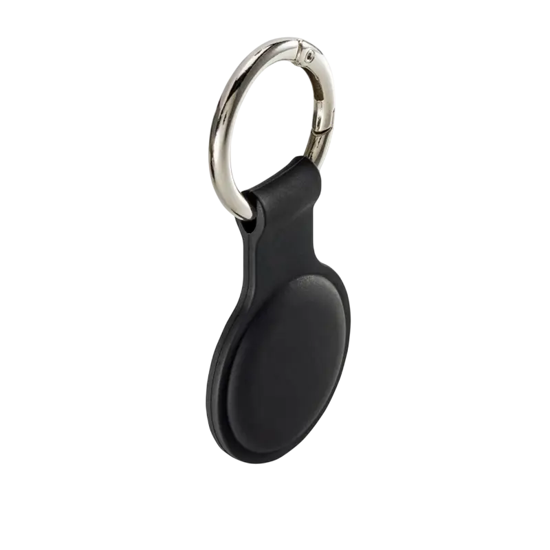 Husă pentru Airtag HAMA Apple Airtag Fantastic Feel Silikon-Look Negru