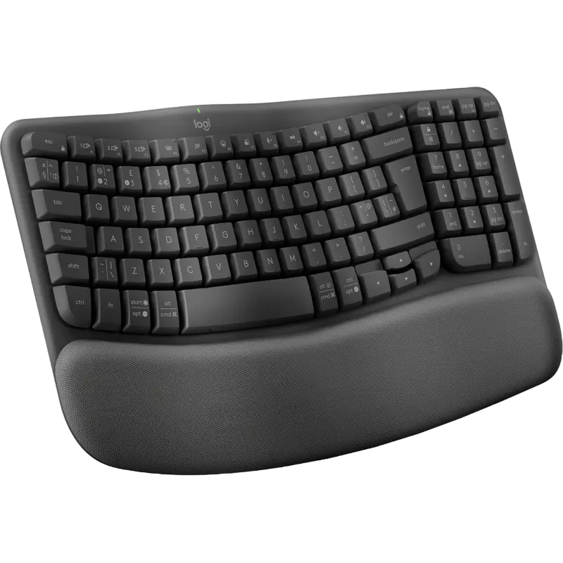 Клавиатура Logitech Wave Keys Мембрана Серый