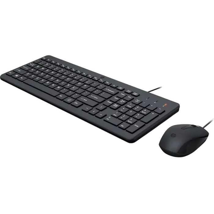 Клавиатура и мышь HP 150 Мембрана Черный