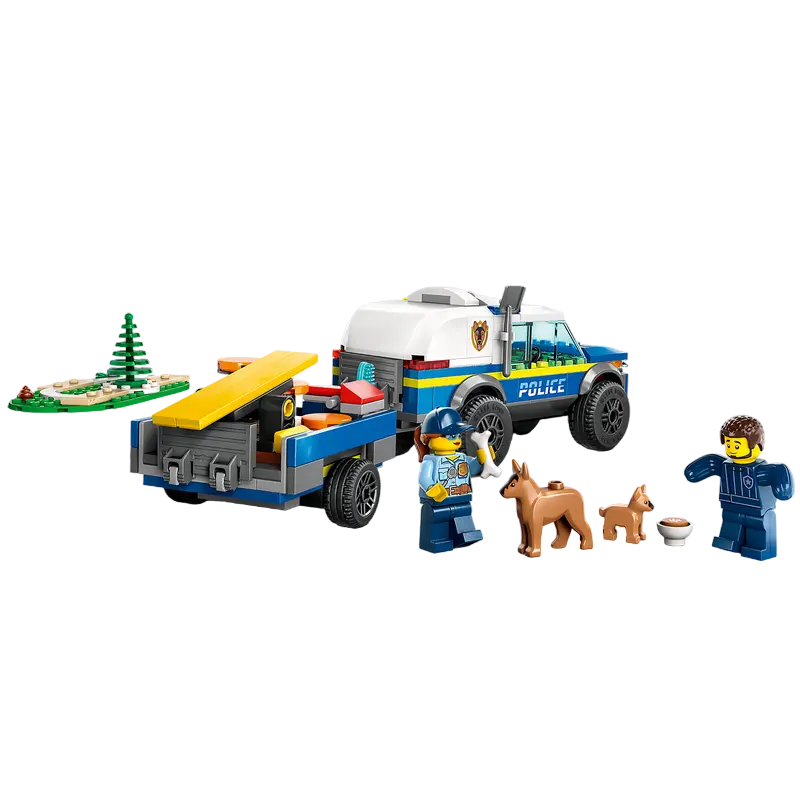 Constructor LEGO Mobile Police Dog Training Multicolor