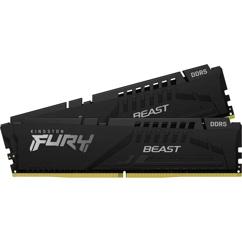 Оперативная память Kingston FURY Beast FURY Renegade 64 ГБ Чёрный