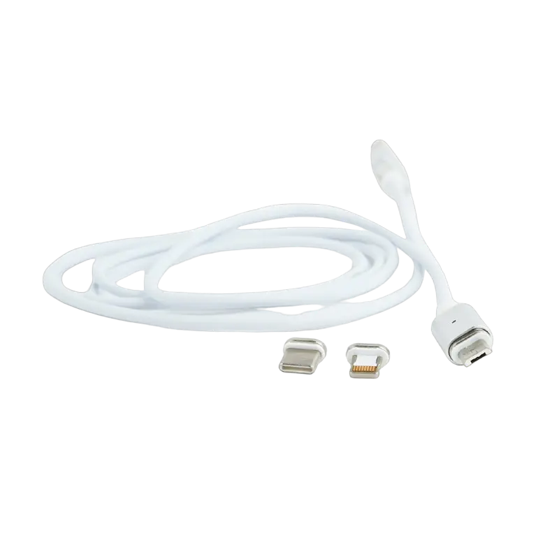 Кабель для зарядки и синхронизации Cablexpert CC-USB2-AMUCMM-1M Серебристый