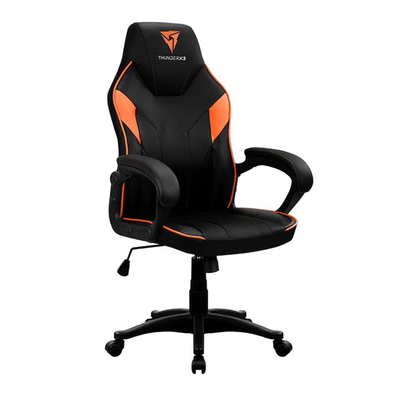 Игровое кресло ThunderX3 EC1 Искусственная кожа Черный/Оранжевый