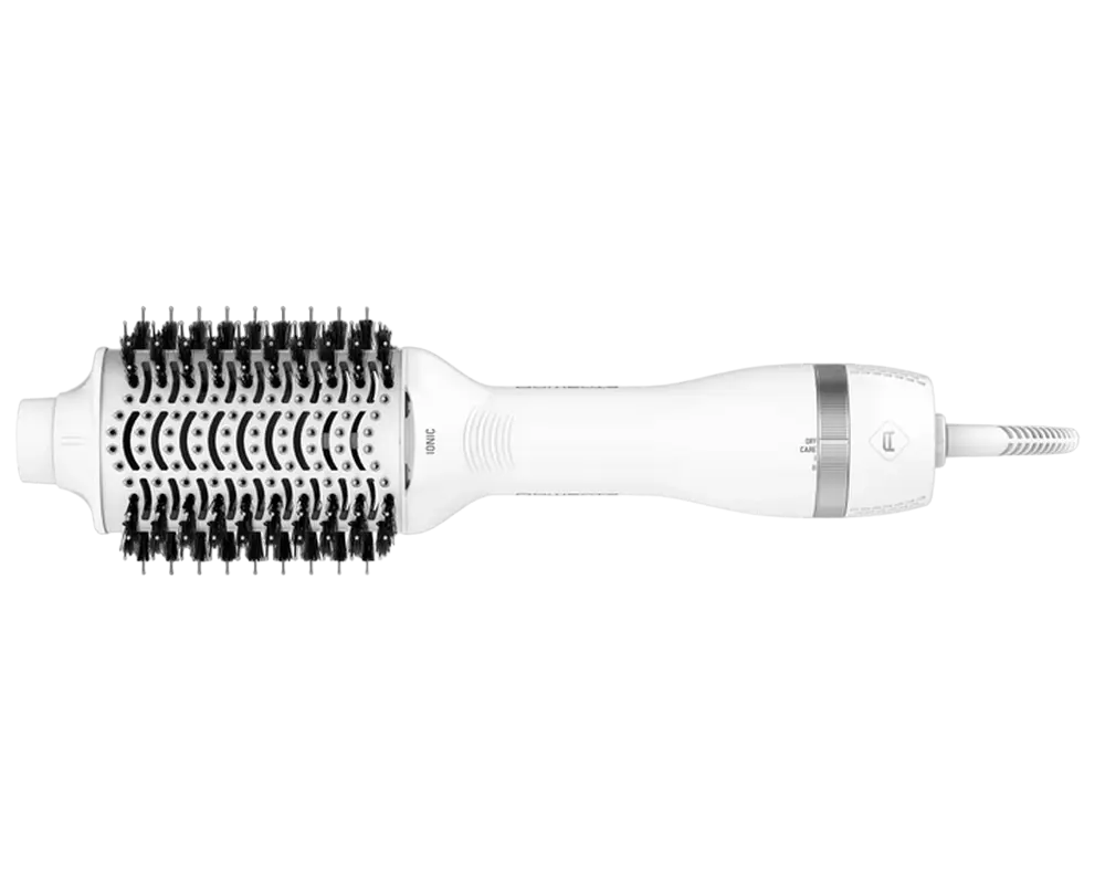 Uscător de păr-perie Rowenta Volumizer Alb