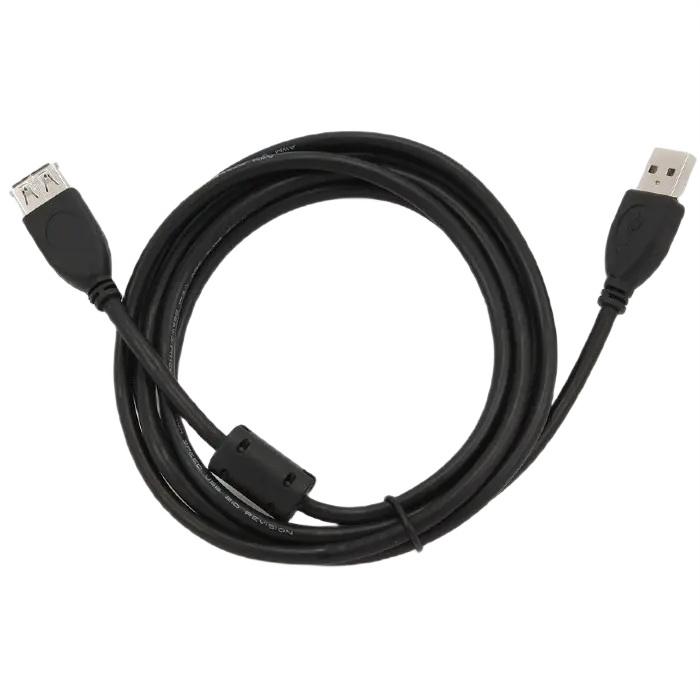 Cablu prelungitor Cablexpert CCF-USB2-AMAF-6 Negru
