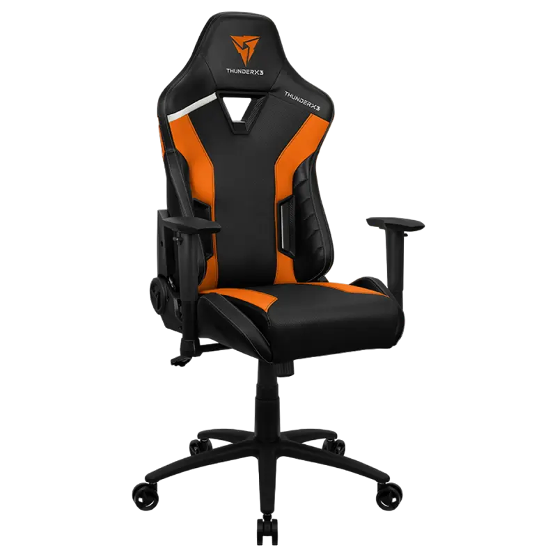 Scaun Gaming ThunderX3 TC3 PU Piele Negru/Portocaliu