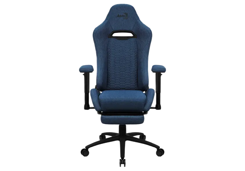 Scaun Gaming AeroCool Royal AeroWeave PU Piele Albastru