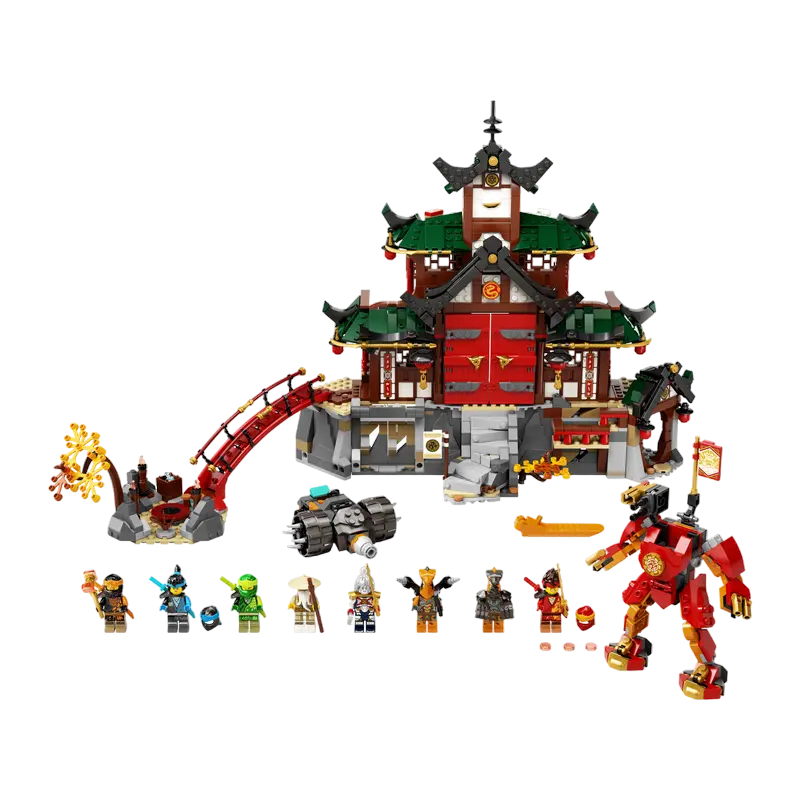 Конструктор LEGO Ninja Dojo Temple Разноцветный