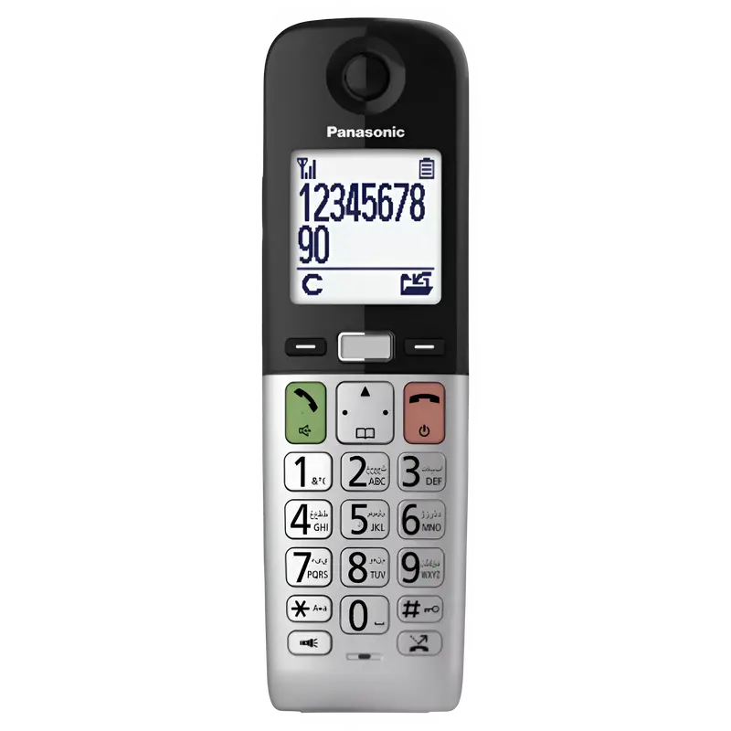 Радиотелефон Panasonic KX-TGU410UCB Чёрный | Серебристый