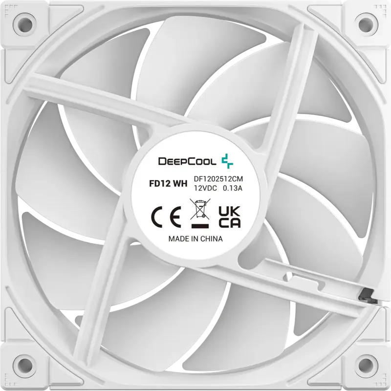 Вентилятор для ПК Deepcool FD12 120 мм Белый
