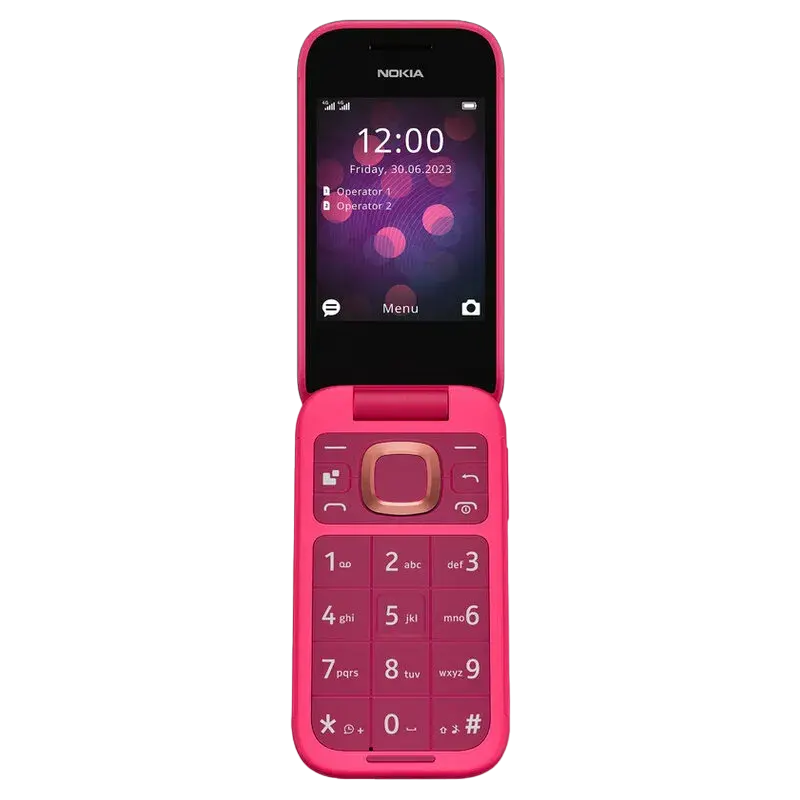 Мобильный телефон Флип Nokia 2660 Flip 4G Розовый