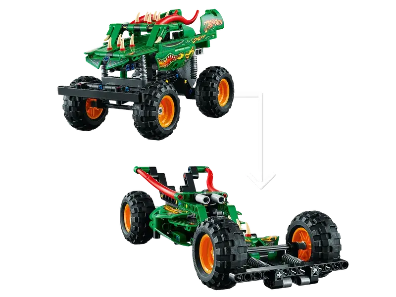 Конструктор LEGO Monster Jam™ Dragon™ Разноцветный