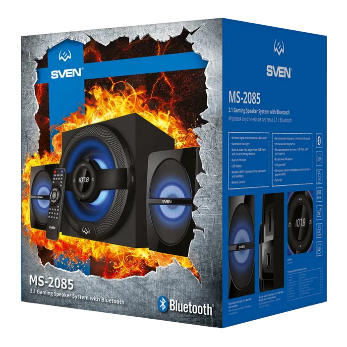 Компьютерные колонки SVEN MS-2085 Черный