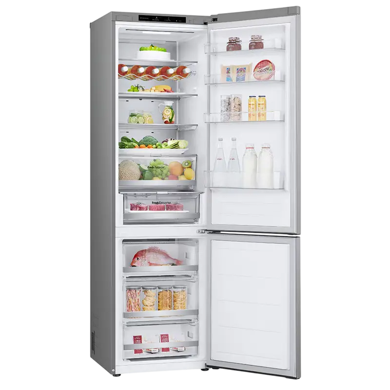 Холодильник LG GBV7280BPY Нержавеющая сталь