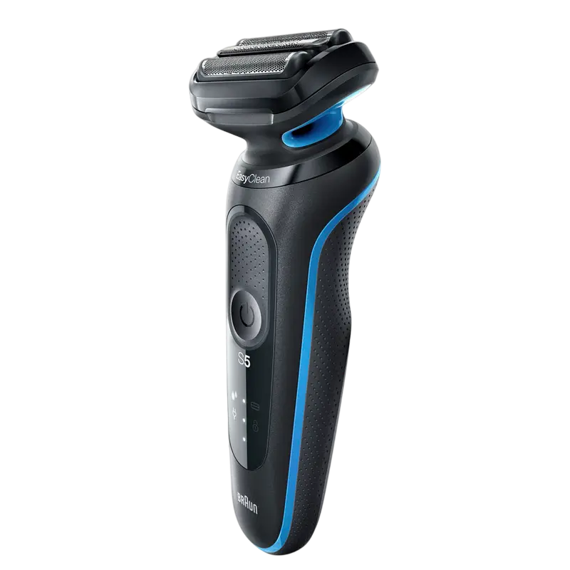 Электробритва мужская Braun Series 5 51-B1000s Черный | Синий