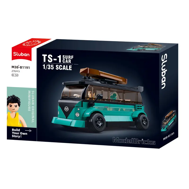 Конструктор Sluban TS-1 Surf Car