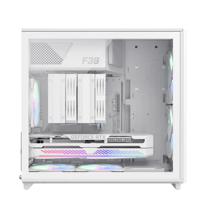 Компьютерный корпус Gamemax F36 WH Mini-Tower Белый