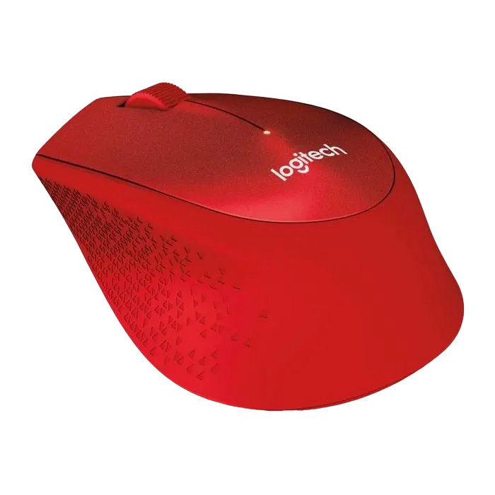 Беcпроводная мышь Logitech M330 Silent Plus Беспроводное Красный