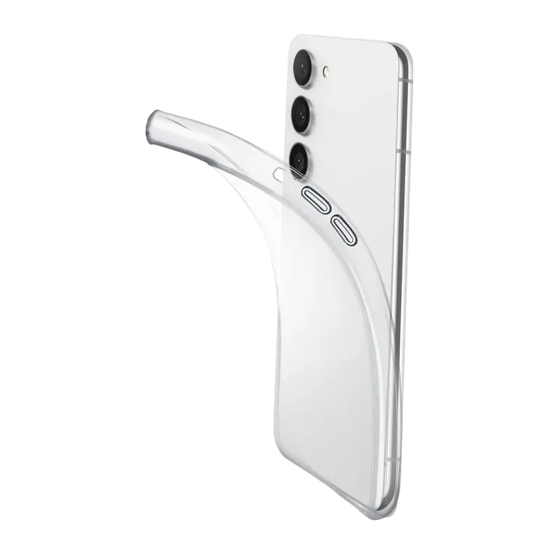 Husă Cellularline Samsung Galaxy S23 Fine Case Fine Transparent