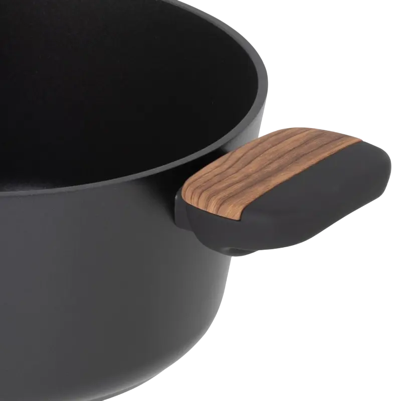 Кастрюля RESTO Mon MON Чёрный, Коричневый