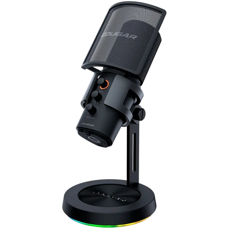 Игровой Микрофон Cougar Screamer-X Проводной аналоговый Черный