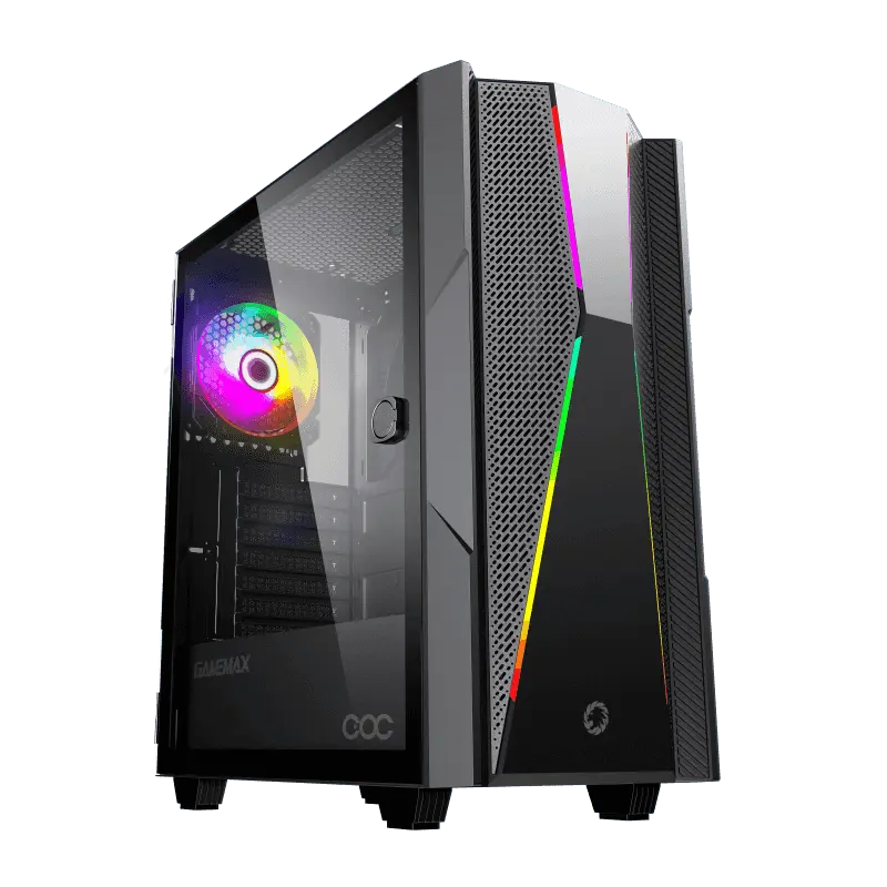 Компьютерный корпус Gamemax TYPHOON COC Midi-Tower Черный