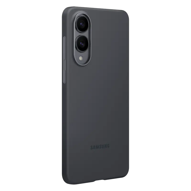 Чехол Samsung Galaxy S25 Edge Silicone Cover Силиконовый Чехол Чёрный