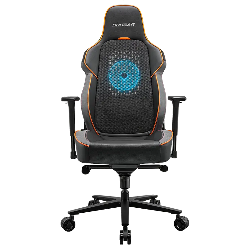 Игровое кресло Cougar NxSys AERO Искусственная кожа Черный | Оранжевый