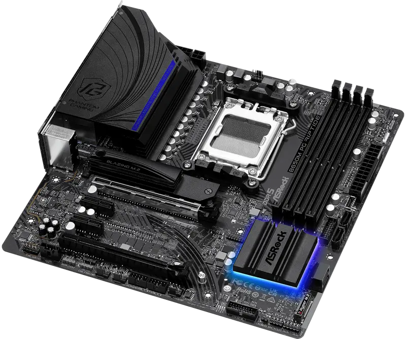 Placă de bază ASRock B650M PG RIPTIDE AM5 Micro-ATX