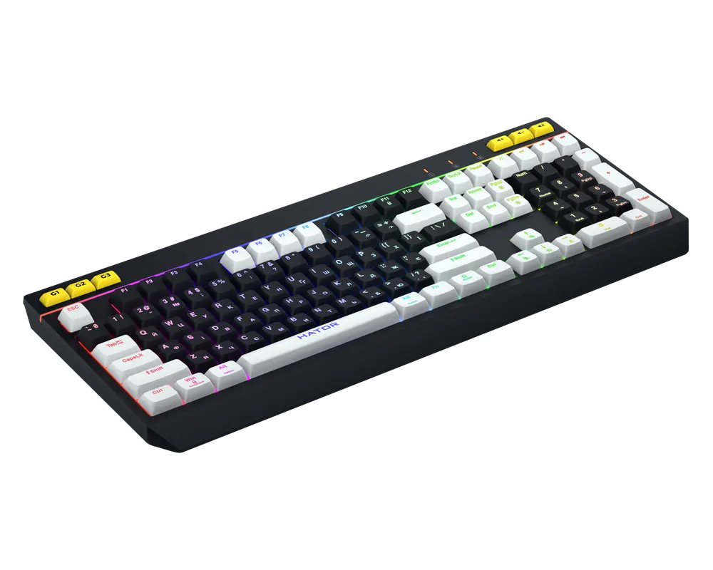 Tastatură HATOR Icefall Membrană Negru