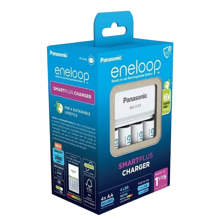 Зарядное устройство Panasonic Smart-Quick K-KJ55MCD40E Белый