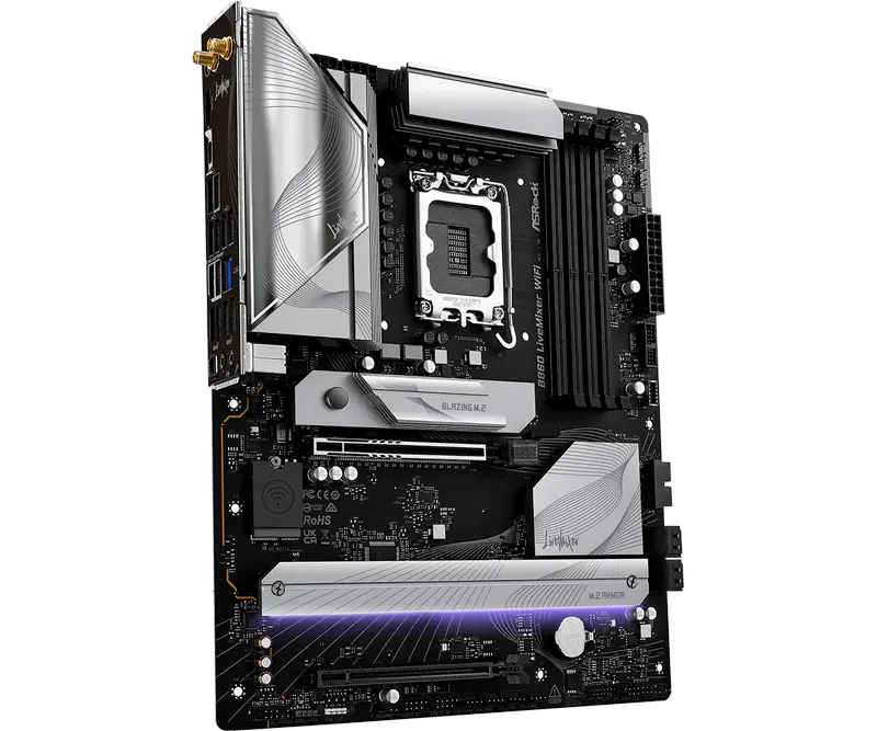 Placă de bază ASRock B860 LIVEMIXER WIFI LGA1851 ATX