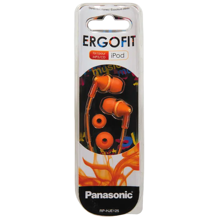 Căști Panasonic RP-HJE125E Portocaliu