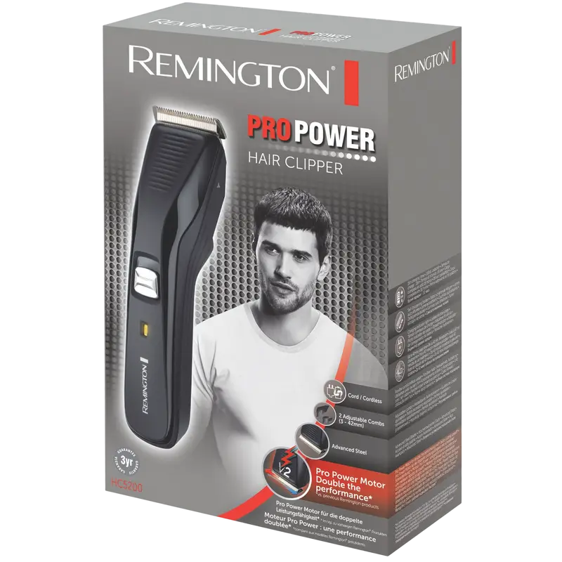 Машинка для стрижки Remington HC5200 Чёрный
