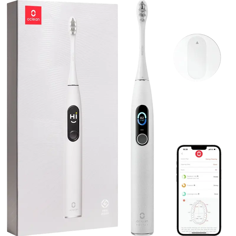 Periuța de dinți electrică sonică Pentru adulți Oclean X Pro Elite Grey