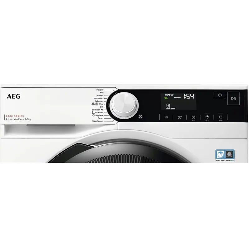 Сушильная машина AEG TR8384E Белый