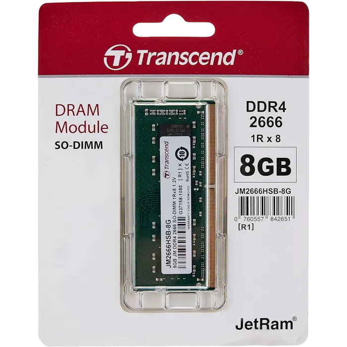 Оперативная память Transcend PC21300 8 ГБ