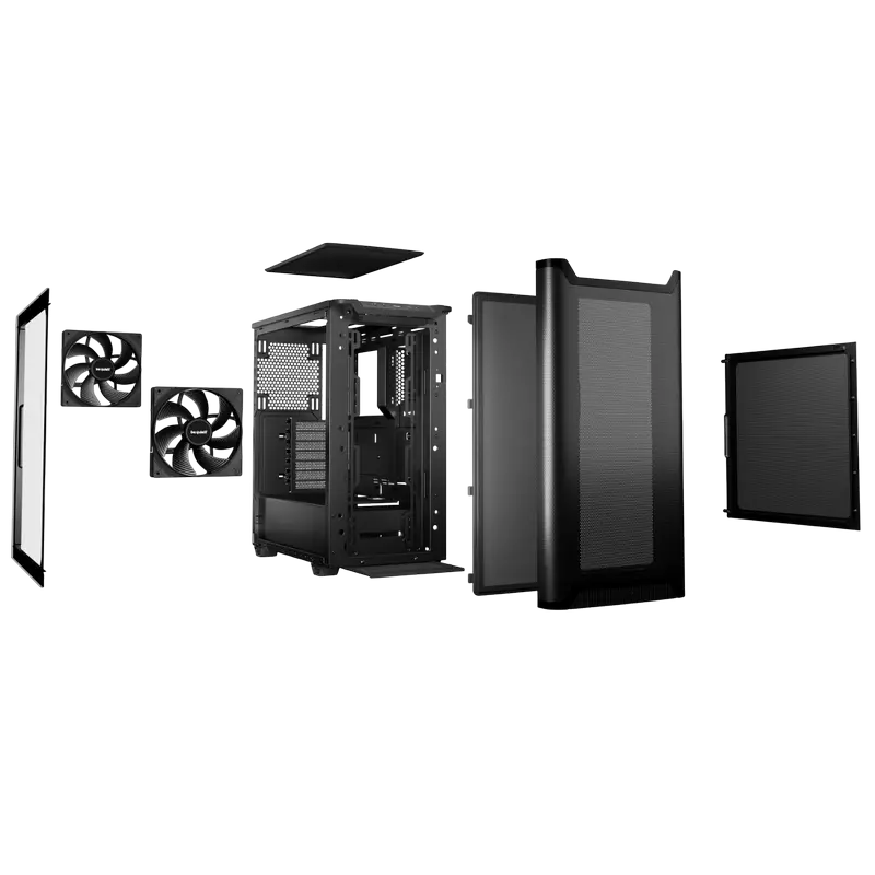 Компьютерный корпус be quiet! PURE BASE 501 Airflow Midi-Tower Черный