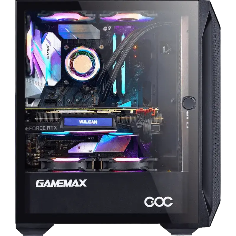 Компьютерный корпус Gamemax BRUFEN C1 Midi-Tower Черный